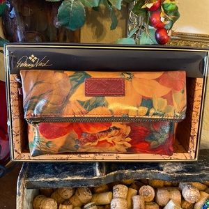 Patricia Nash fold over wristlet